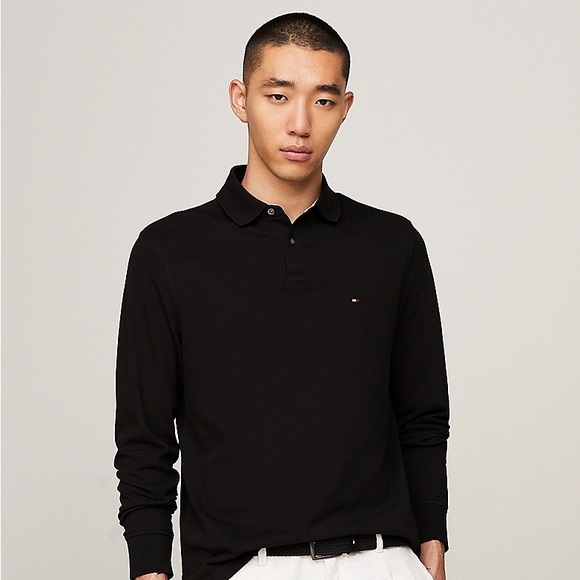 Tommy Hilfiger Other - #16 Tommy Hilfiger Long Sleeve Polo Shirt, Regular Fit, Size XL, 100% cotton